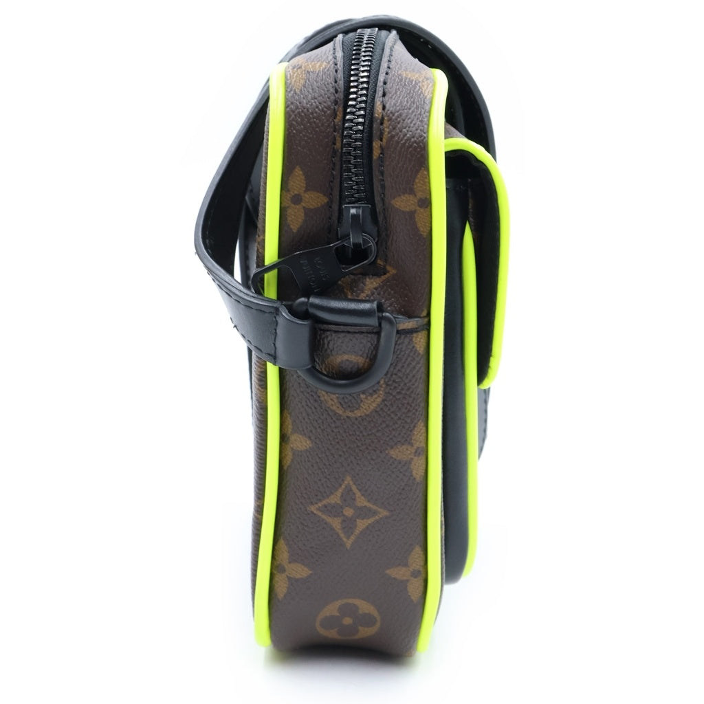 LOUIS VUITTON(ルイヴィトン) クリストファー・ウエアラブルウォレット ショルダーバッグ ブラウン×イエロー×ブラック PVC×レザー M80793 レディース