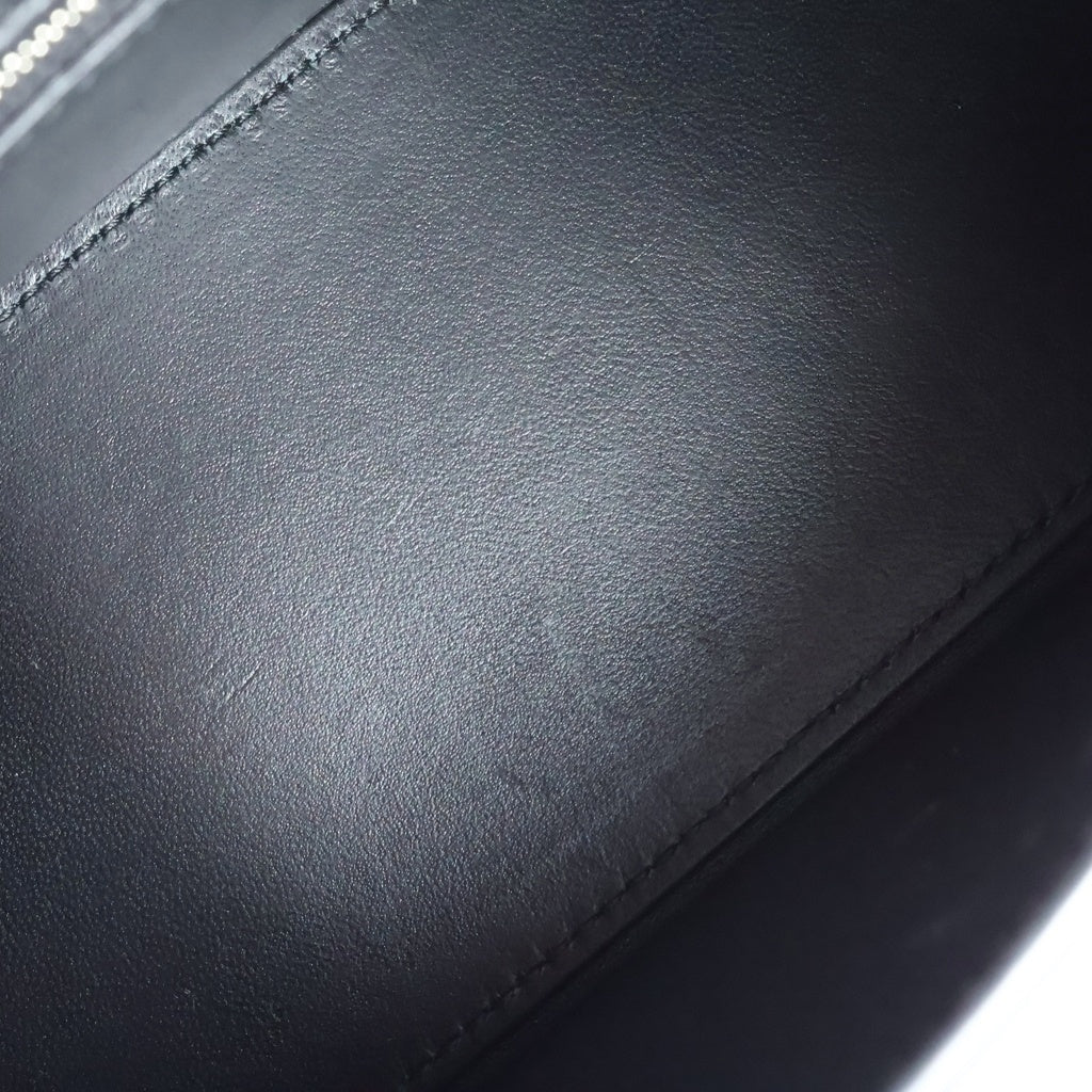BALENCIAGA(バレンシアガ) アワーグラス グラフィティ スモール ハンドバッグ ショルダーバッグ 2WAY ブラック レザー 593546 レディース