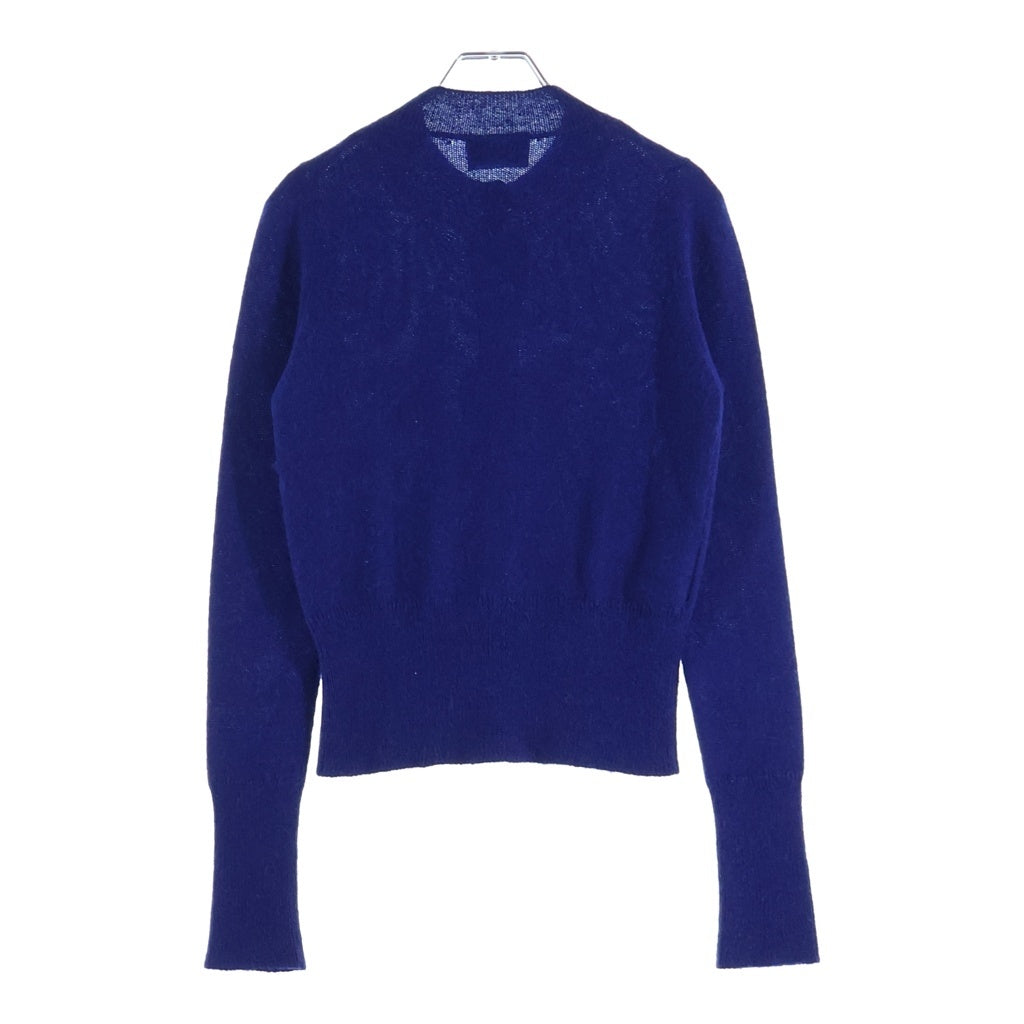 PRADA(プラダ) アルパカ ニット 長袖 カーディガン #38 ブルー #M ネイビー レディース