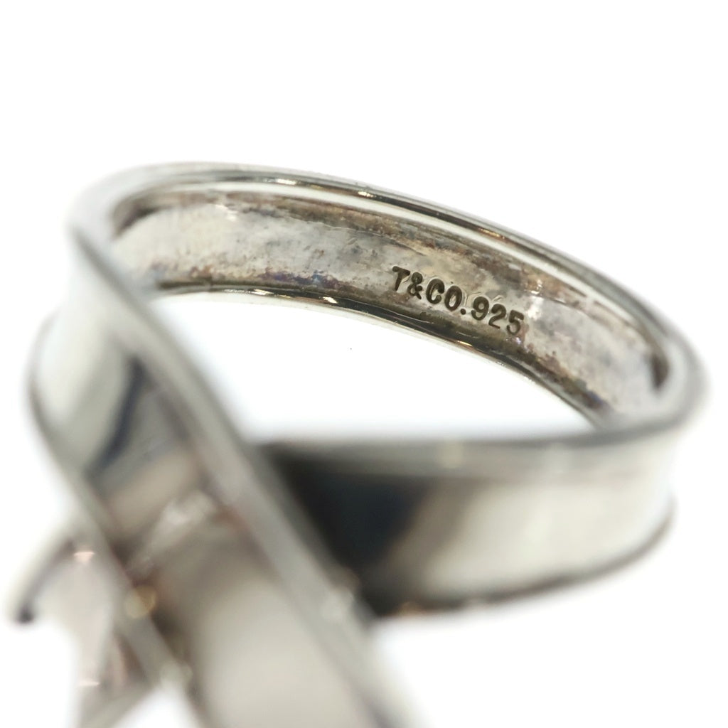 TIFFANY & Co.(ティファニー) リボンリング シルバー 925 #12.5