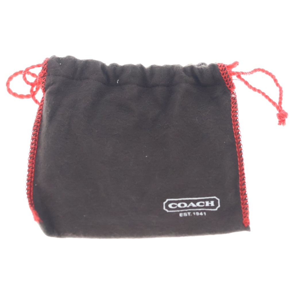 COACH(コーチ) シグネチャー バングル ブレスレット シルバー