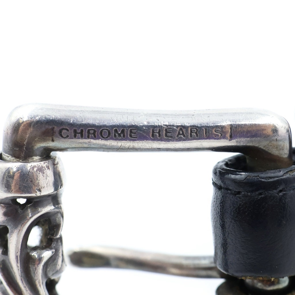 CHROME HEARTS(クロムハーツ) BLT ROLLER 3PC1.5inch 3PCローラーバックル レザーベルト シルバー BCA357