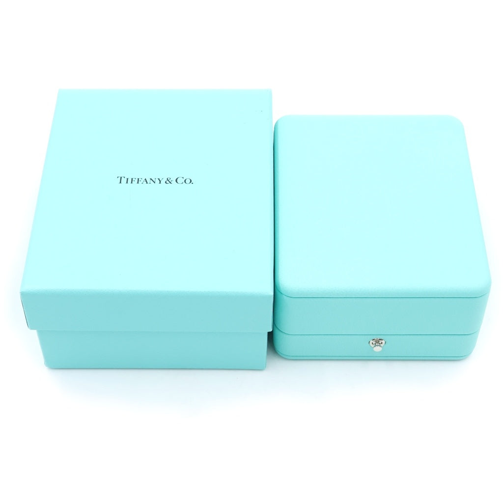 TIFFANY & Co.(ティファニー) ティファニー ノット ダイヤ ネックレス ペンダント チェーン ホワイトゴールド Au750WG d0.25ct レディース