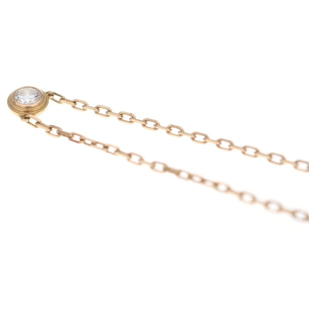 Cartier(カルティエ) ダムール ネックレスSM ダイヤ ペンダント チェーン ピンクゴールド 750PG レディース