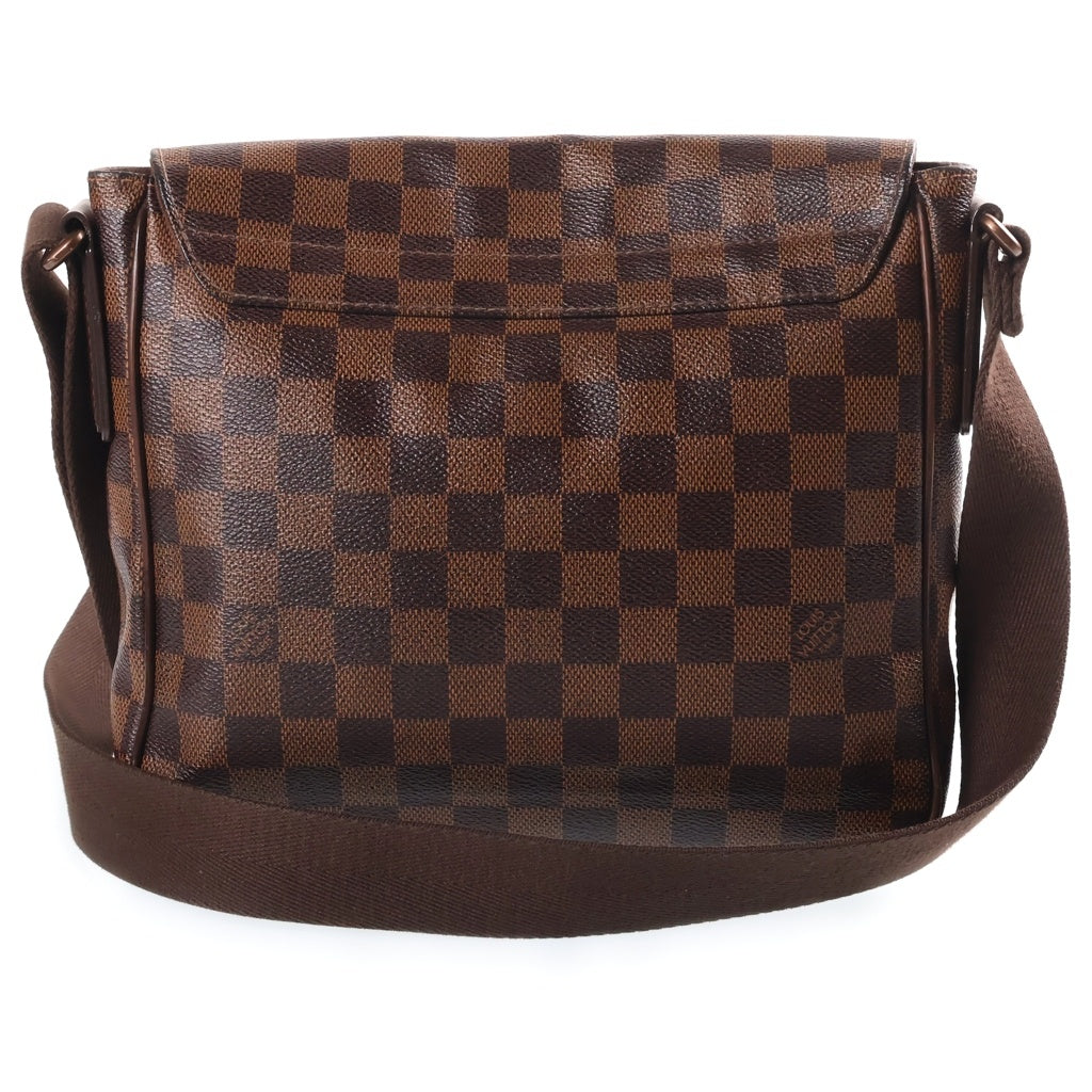 LOUIS VUITTON(ルイヴィトン) ダミエ ディストリクトPM ショルダーバッグ ブラウン PVCレザー N41213 ブラウン金具 レディース