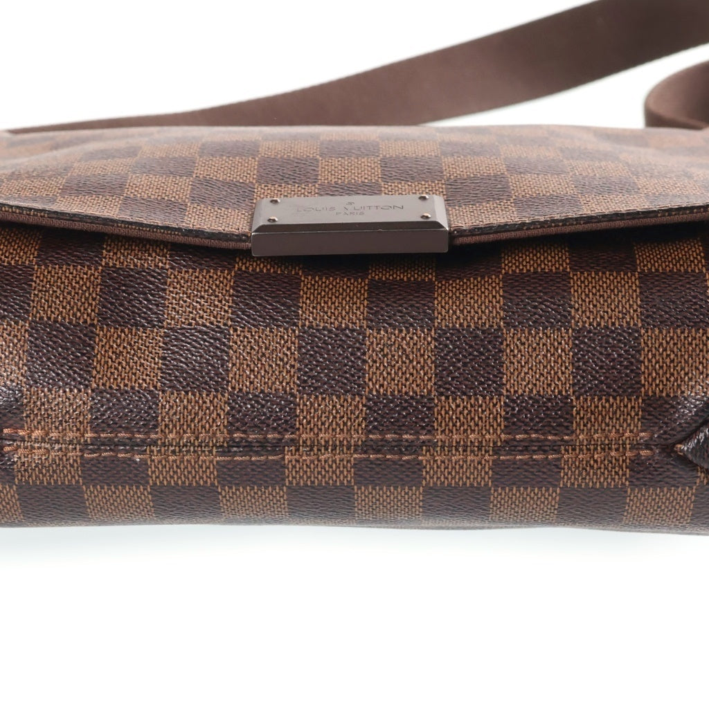 LOUIS VUITTON(ルイヴィトン) ダミエ ディストリクトPM ショルダーバッグ ブラウン PVCレザー N41213 ブラウン金具 レディース