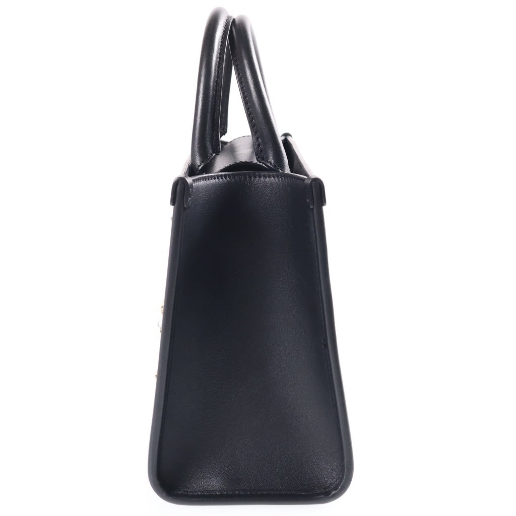JIMMY CHOO(ジミーチュウ) アベニュー S トートバッグ スタッズ レザー ブラック レディース