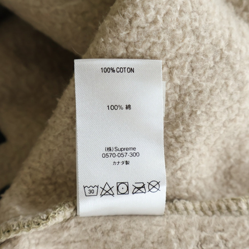 SUPREME(シュプリーム) 20AW Peace Hooded Sweatshirt プルオーバー パーカー カーキ×ブラウン コットン