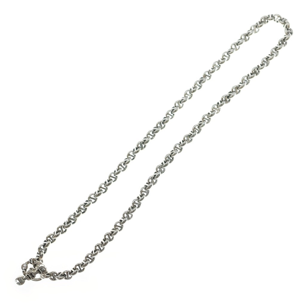 HOORSENBUHS(ホーセンブース) 5MM OPEN-LINK NECKLACE ダイヤ入り ネックレス シルバー HB063