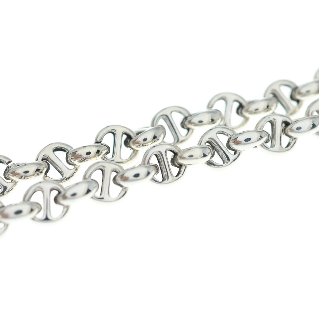 HOORSENBUHS(ホーセンブース) 5MM OPEN-LINK NECKLACE ダイヤ入り ネックレス シルバー HB063