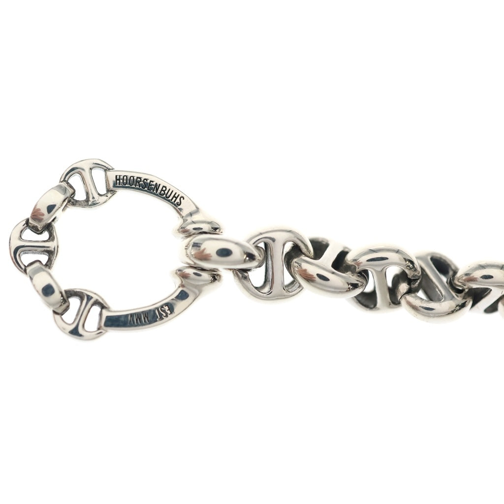 HOORSENBUHS(ホーセンブース) 5MM OPEN-LINK NECKLACE ダイヤ入り ネックレス シルバー HB063