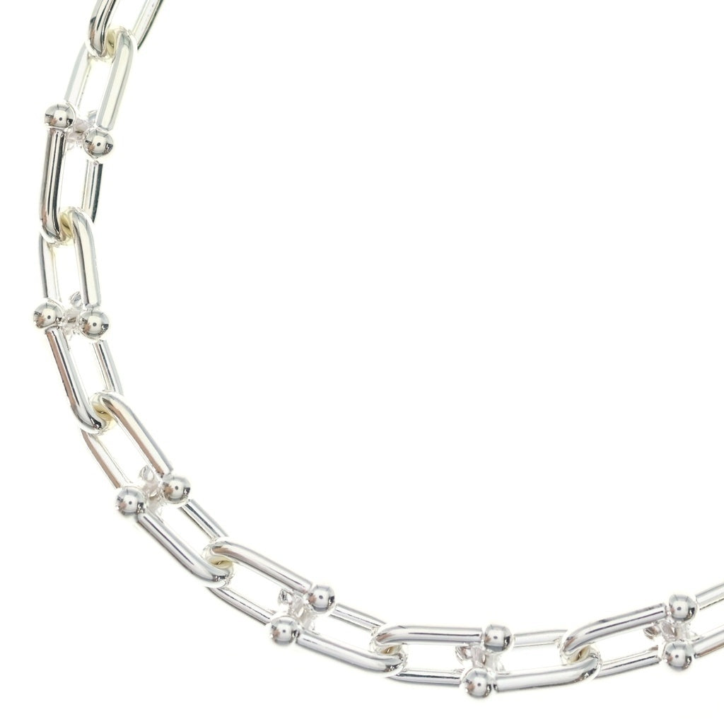 TIFFANY & Co.(ティファニー) ハードウェア スモールリンク ネックレス SV925 シルバー 60153093