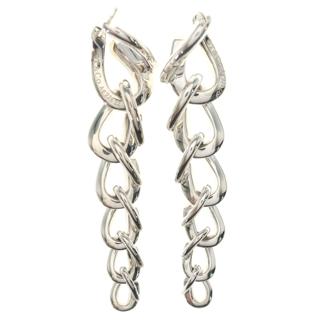 TIFFANY & Co.(ティファニー) フォージ ドロップリンク ピアス SV925 シルバー レディース