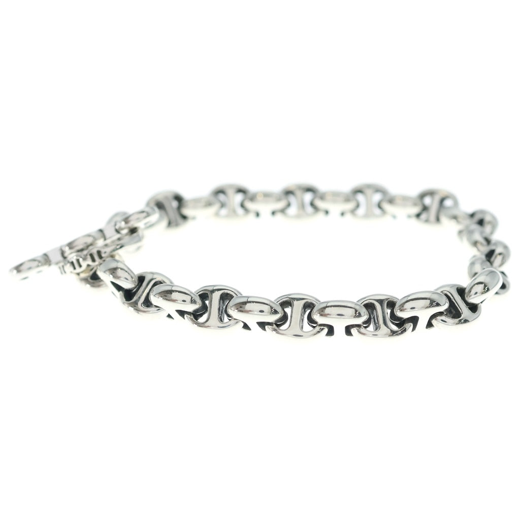 HOORSENBUHS(ホーセンブース) 10MM OPEN-LINK BRACELET ダイヤ入り ブレスレット シルバー HB061