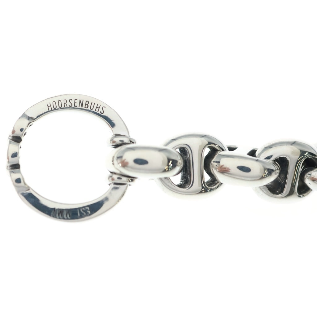 HOORSENBUHS(ホーセンブース) 10MM OPEN-LINK BRACELET ダイヤ入り ブレスレット シルバー HB061