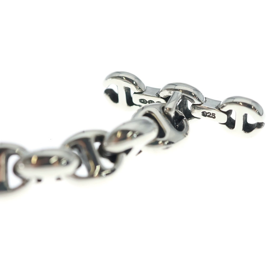 HOORSENBUHS(ホーセンブース) 10MM OPEN-LINK BRACELET ダイヤ入り ブレスレット シルバー HB061