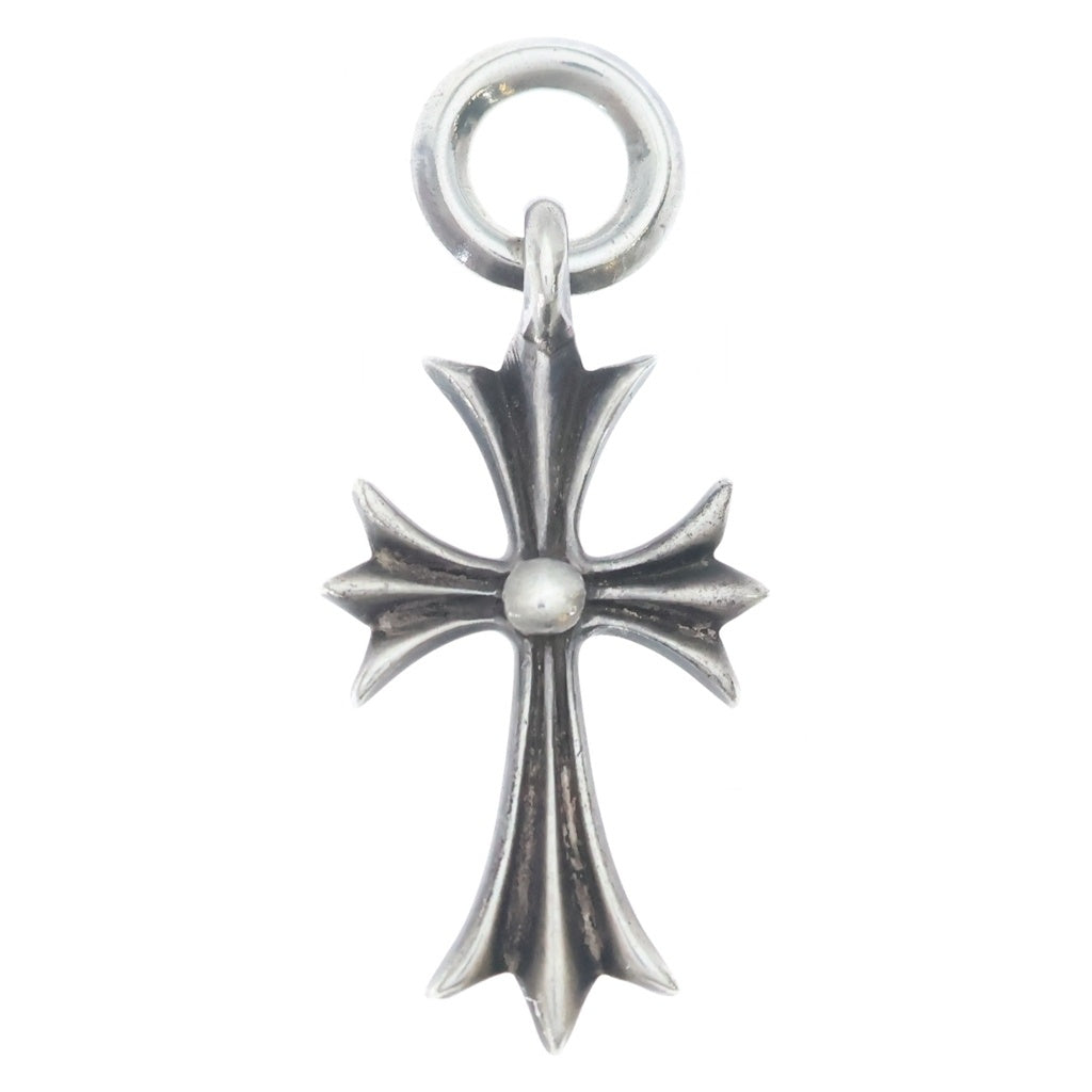 CHROME HEARTS(クロムハーツ) TINY CH CROSS タイニーCHクロス チャーム ネックレストップ シルバー BCA382