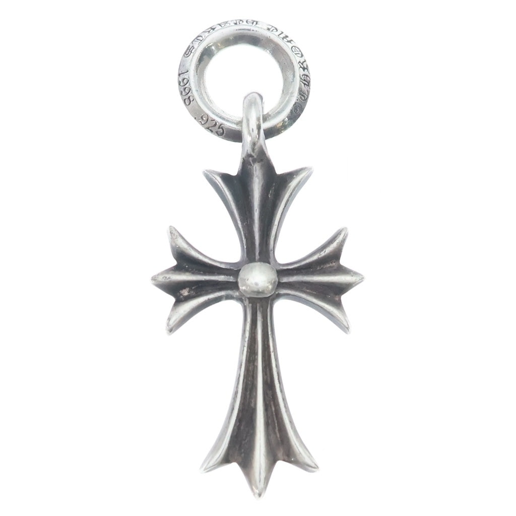 CHROME HEARTS(クロムハーツ) TINY CH CROSS タイニーCHクロス チャーム ネックレストップ シルバー BCA382
