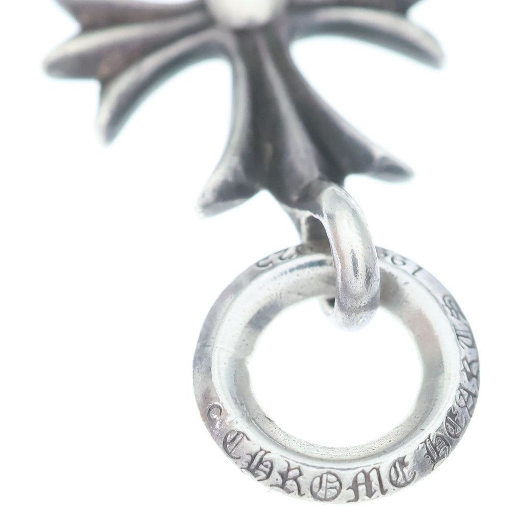 CHROME HEARTS(クロムハーツ) TINY CH CROSS タイニーCHクロス チャーム ネックレストップ シルバー BCA382