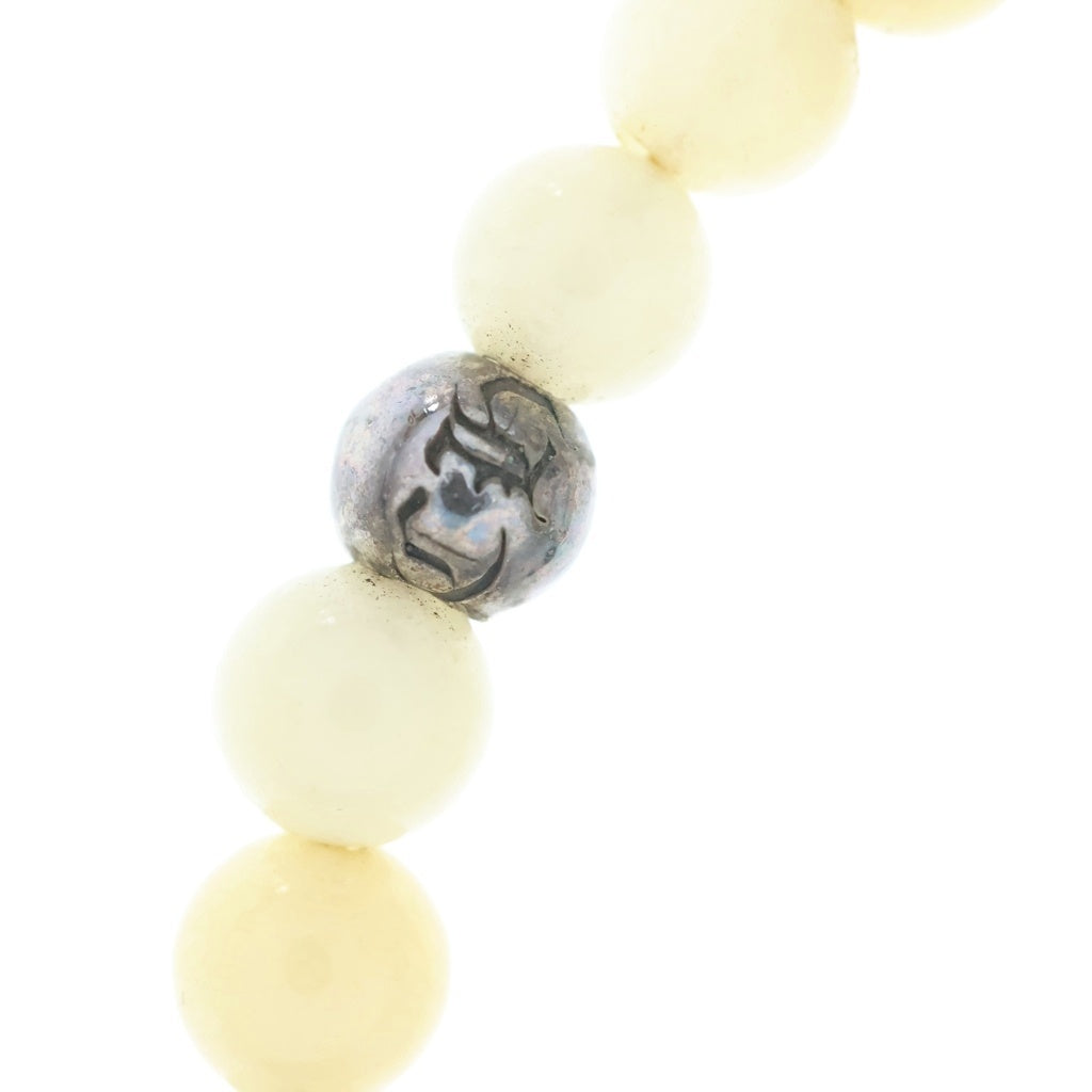 CHROME HEARTS(クロムハーツ) 6mm BEAD ビーズ クロスボール ブレスレット シルバー