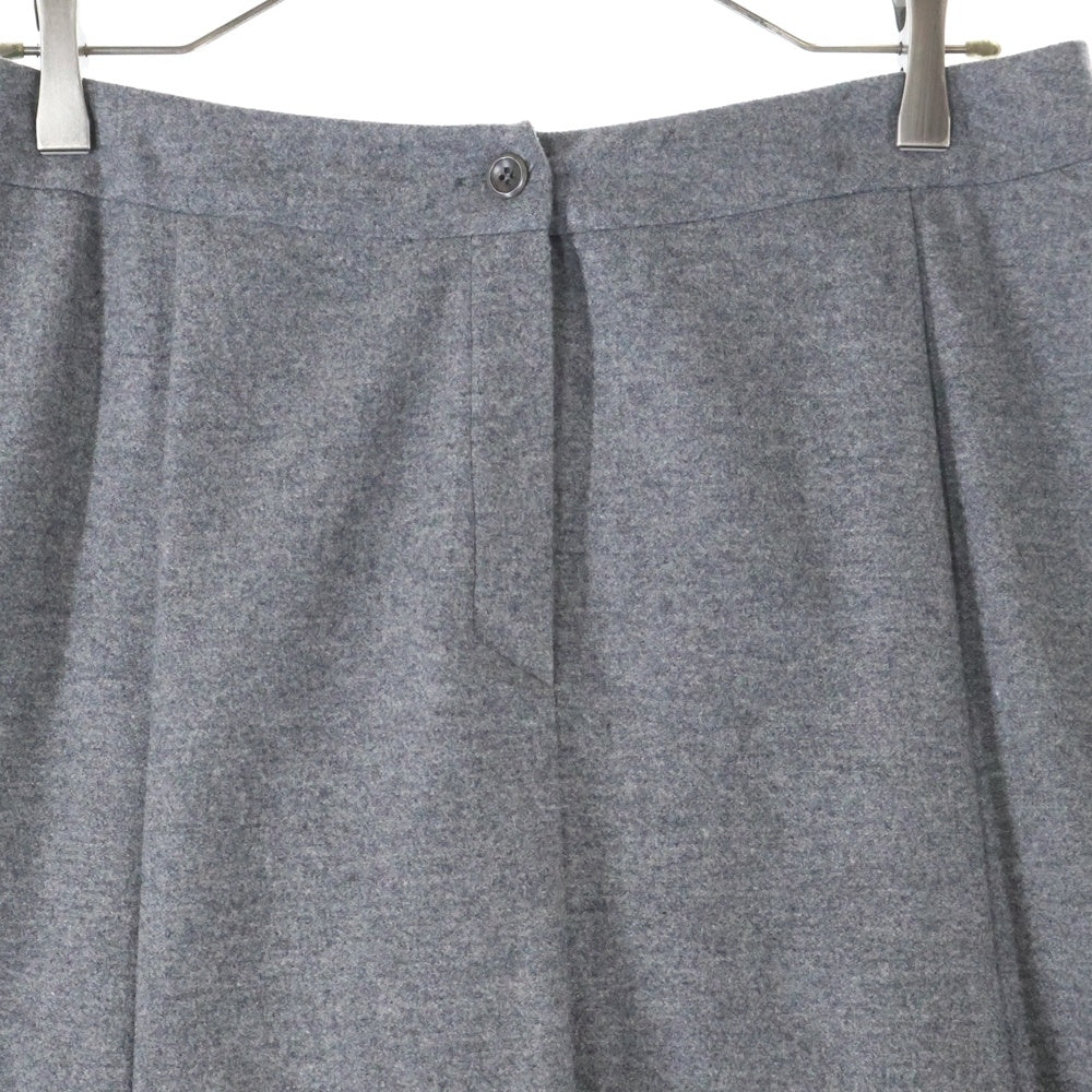 MaxMara(マックスマーラ) ウールロングスカート グレー 40 レディース