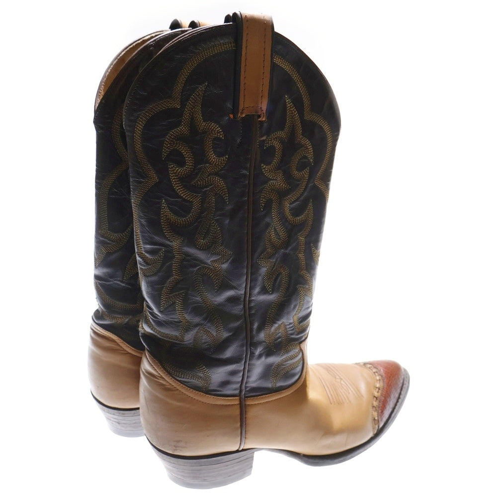 TONY LAMA(トニーラマ) バイカラーレザーウエスタンブーツ