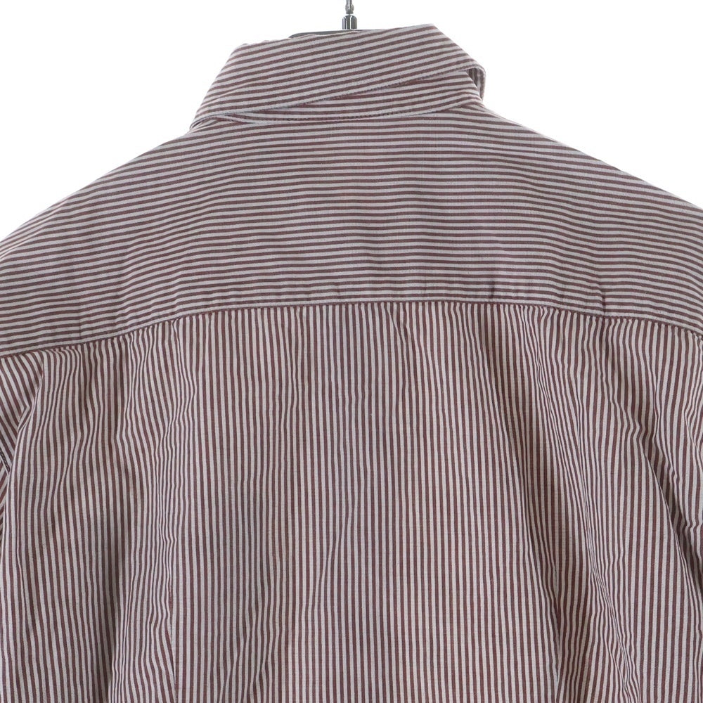 Weekend Max Mara(ウィークエンド マックスマーラ) ストライプ総柄 長袖シャツ バーガンディー レディース S