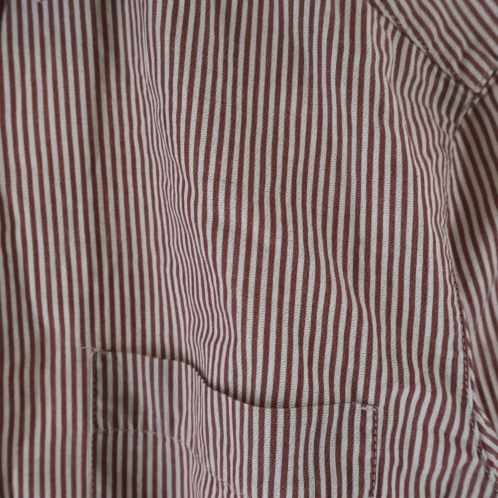 Weekend Max Mara(ウィークエンド マックスマーラ) ストライプ総柄 長袖シャツ バーガンディー レディース S