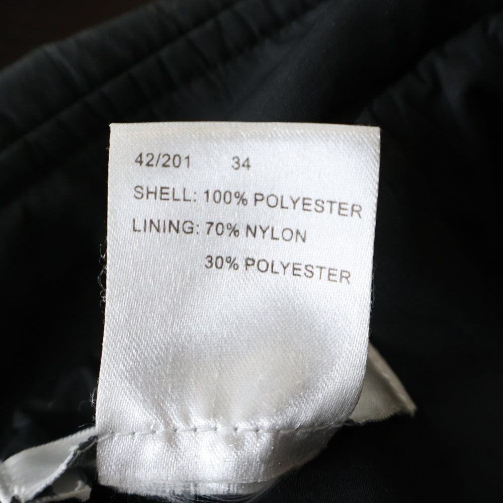 Max Mara(マックスマーラ) ポリエステル ダブルブレスト トレンチコート ブラック レディース 34