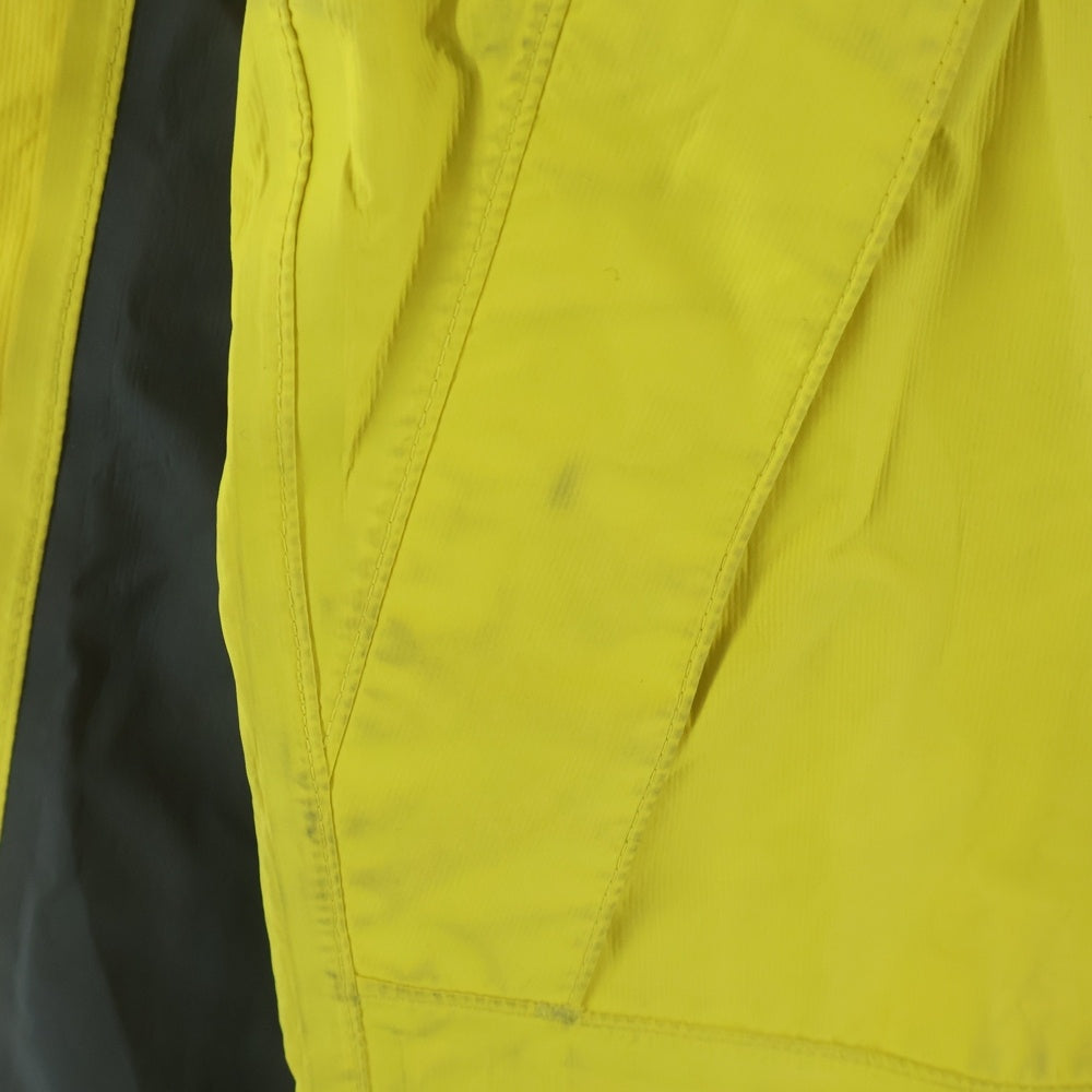 HELLY HANSEN(ヘリーハンセン) バイカラー ナイロン フーデッド ジップアップ ジャケット イエロー/グレー レディース S