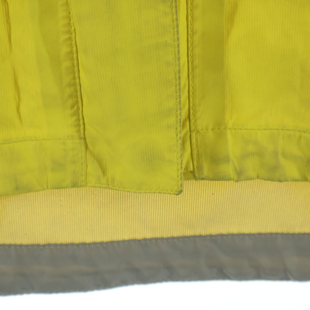 HELLY HANSEN(ヘリーハンセン) バイカラー ナイロン フーデッド ジップアップ ジャケット イエロー/グレー レディース S