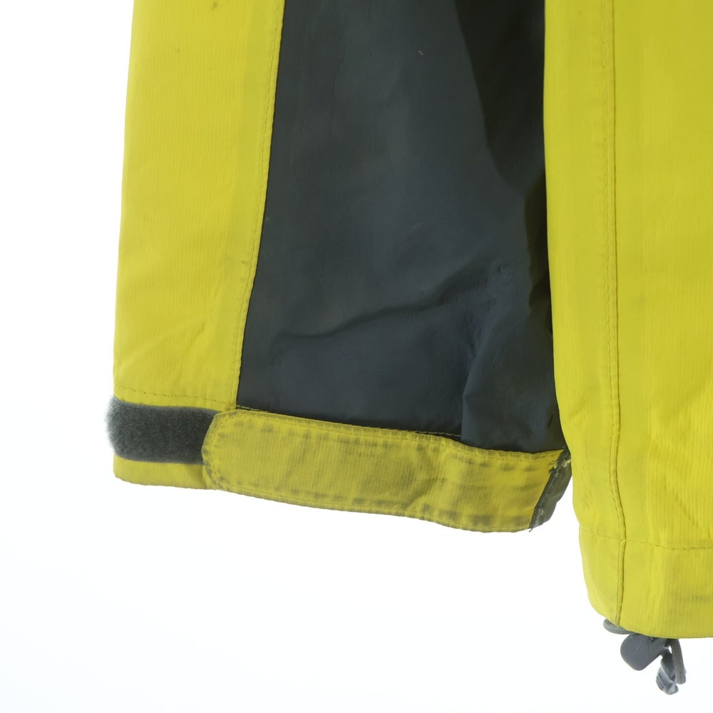 HELLY HANSEN(ヘリーハンセン) バイカラー ナイロン フーデッド ジップアップ ジャケット イエロー/グレー レディース S