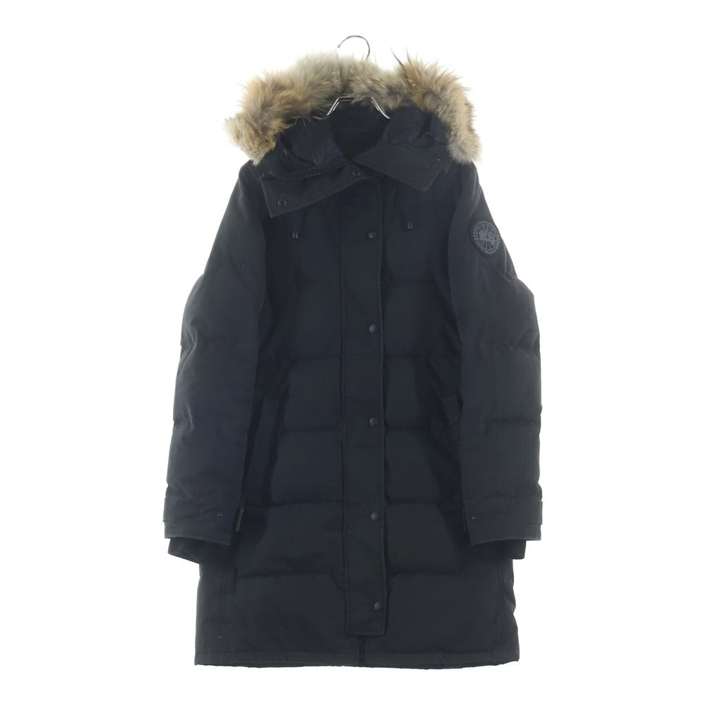CANADA GOOSE(カナダグース) SHELBURNE シェルバーン ファーフーデッド ダウンジャケット ブラック 3802LA レディース