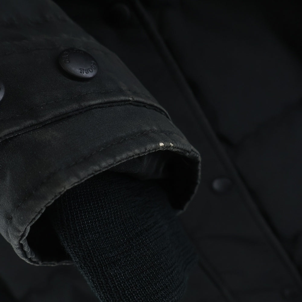 CANADA GOOSE(カナダグース) SHELBURNE シェルバーン ファーフーデッド ダウンジャケット ブラック 3802LA レディース