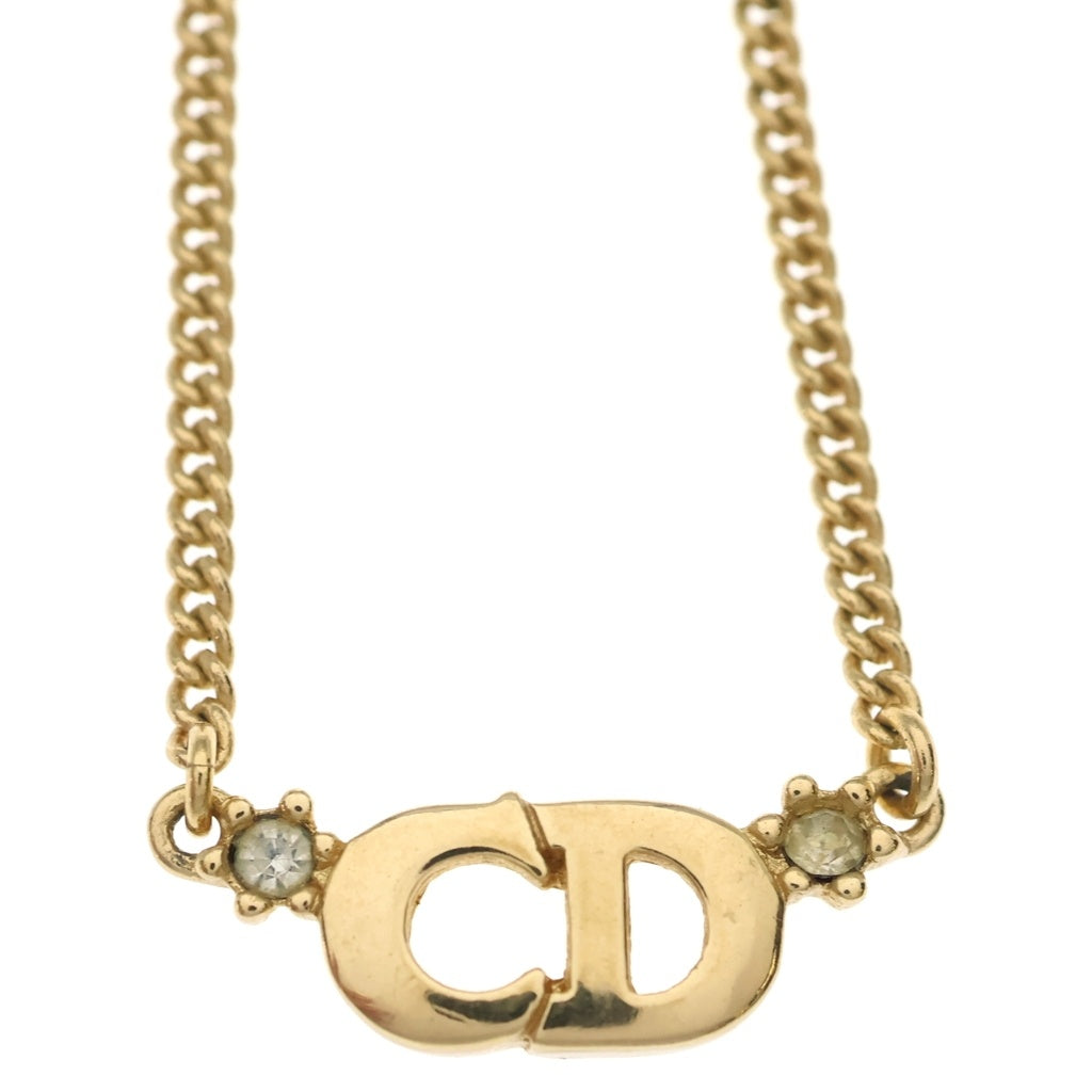 Christian Dior(クリスチャンディオール) CDロゴ チェーンネックレス