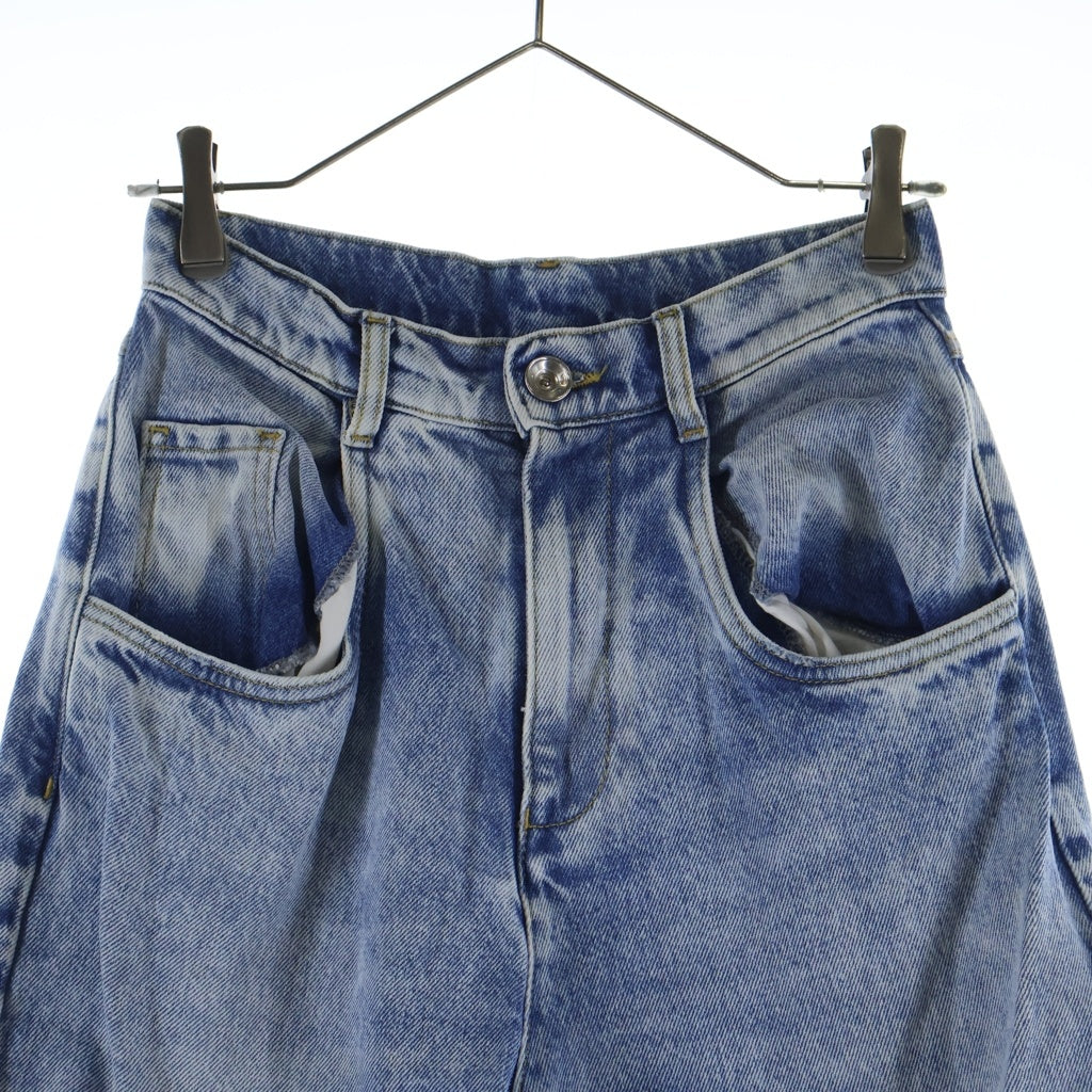 Maison Margiela(メゾンマルジェラ) ■メゾン マルジェラ ミッドライズ カットアウトディテール ジーンズ 38 ブルー S51LA0051 レディース
