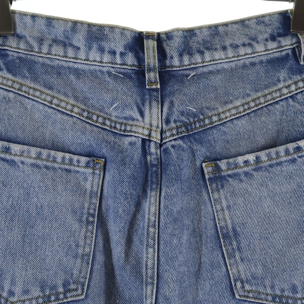 Maison Margiela(メゾンマルジェラ) ■メゾン マルジェラ ミッドライズ カットアウトディテール ジーンズ 38 ブルー S51LA0051 レディース