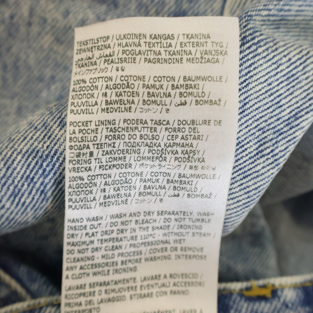 Maison Margiela(メゾンマルジェラ) ■メゾン マルジェラ ミッドライズ カットアウトディテール ジーンズ 38 ブルー S51LA0051 レディース