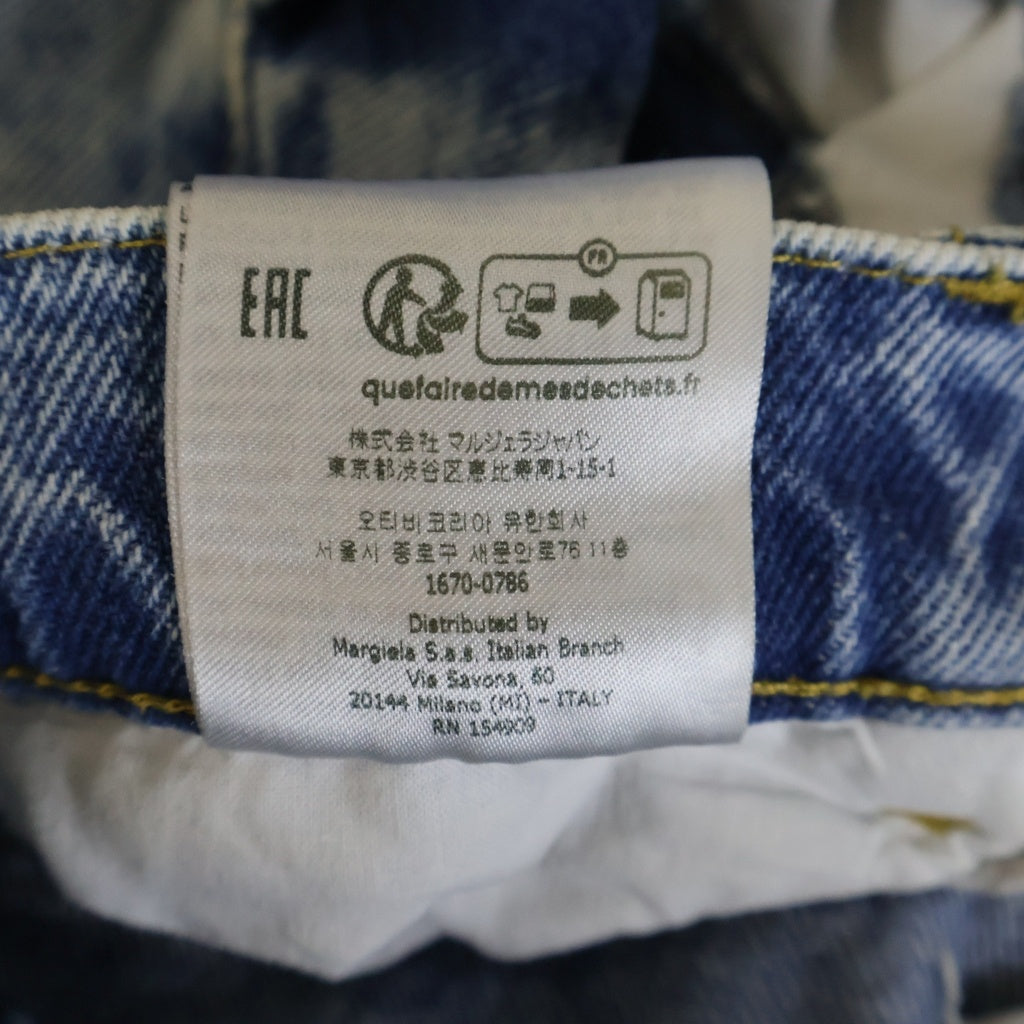 Maison Margiela(メゾンマルジェラ) ■メゾン マルジェラ ミッドライズ カットアウトディテール ジーンズ 38 ブルー S51LA0051 レディース