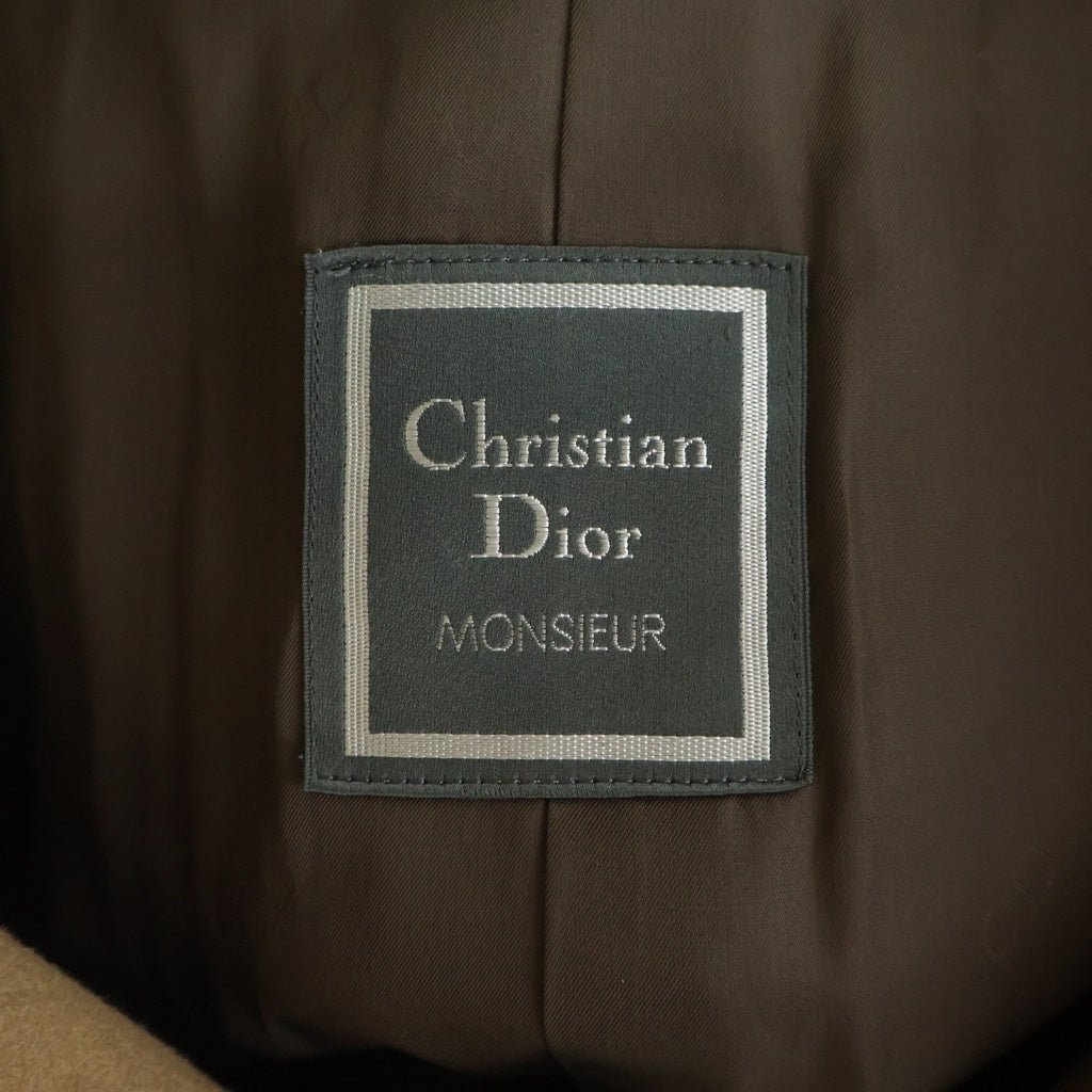 Christian Dior MONSIEUR(クリスチャンディオールムッシュ) ■ウールコート ブラウン#M 0PD4534