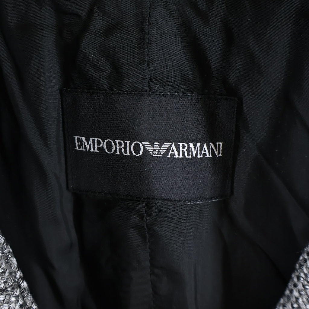 EMPORIO ARMANI(エンポリオアルマーニ) ツイード ジャケット グレー #40 レディース