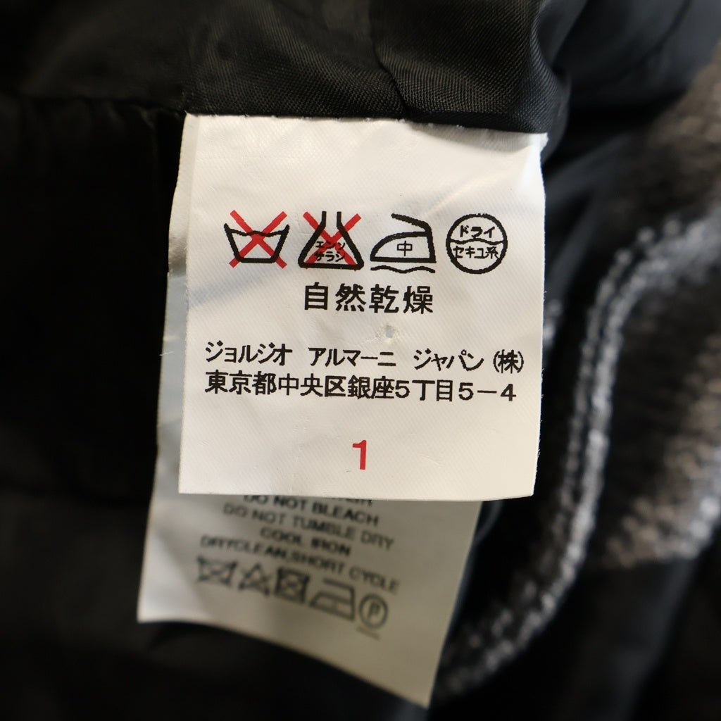 EMPORIO ARMANI(エンポリオアルマーニ) ツイード ジャケット グレー #40 レディース