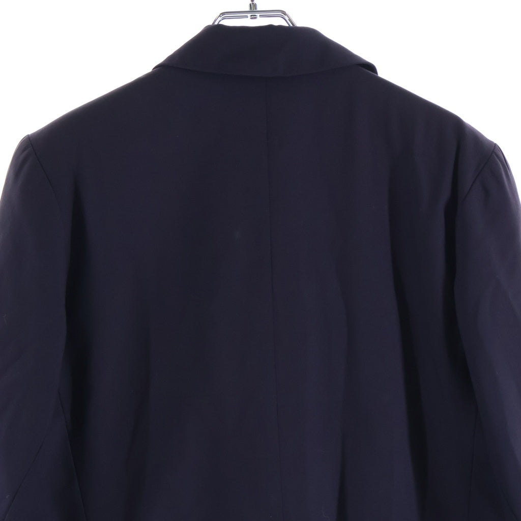 YVES SAINT LAURENT(イヴサンローラン) ゴールドボタン4ポケットジャケット ネイビー レディース
