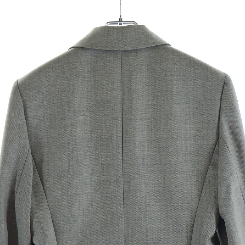Christian Dior(クリスチャンディオール) ■シェルボタン ダブルブレストジャケット グレー #38 7P12010105 レディース
