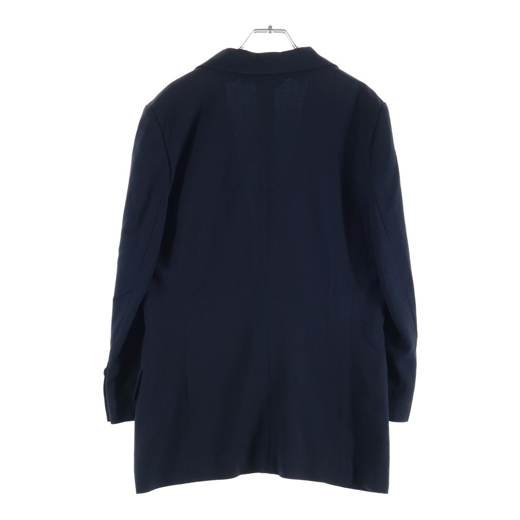 Christian Dior(クリスチャンディオール) ウール1Bテーラードジャケット ネイビー レディース