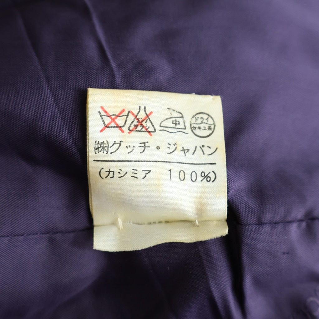 GUCCI(グッチ) ■カシミヤ GGボタン 4ポケットジャケット パープル #40 レディース