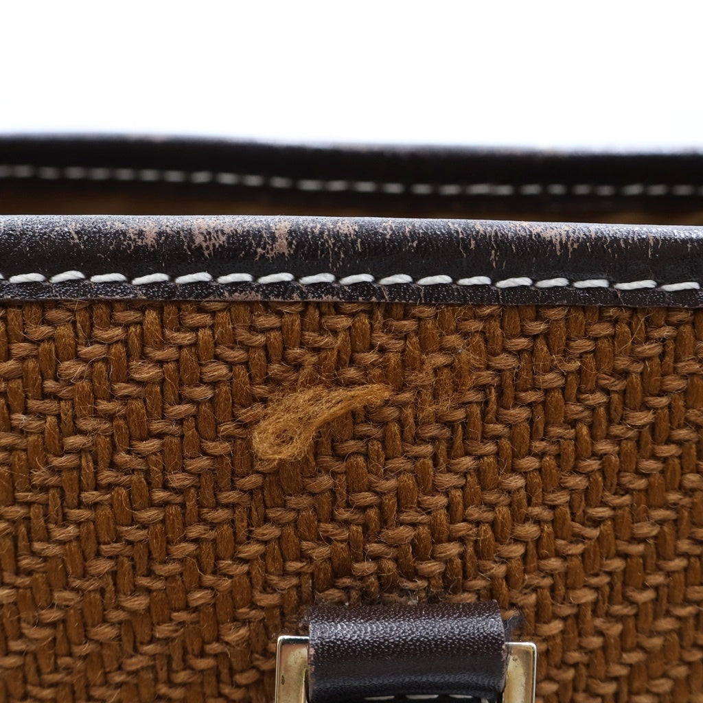 BURBERRY BLUE LABEL(バーバリーブルーレーベル) チェック ハンドバッグ ブラウン レディース