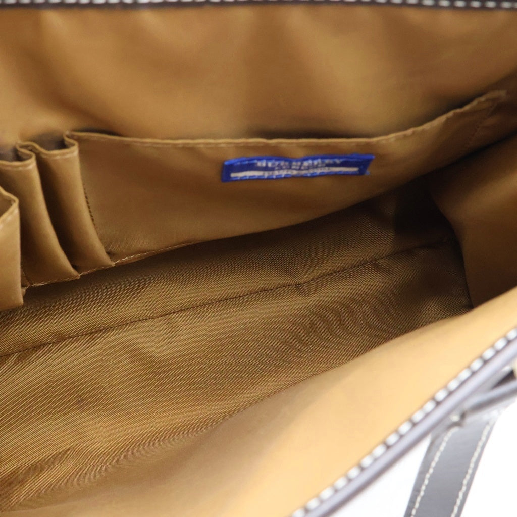BURBERRY BLUE LABEL(バーバリーブルーレーベル) チェック ハンドバッグ ブラウン レディース