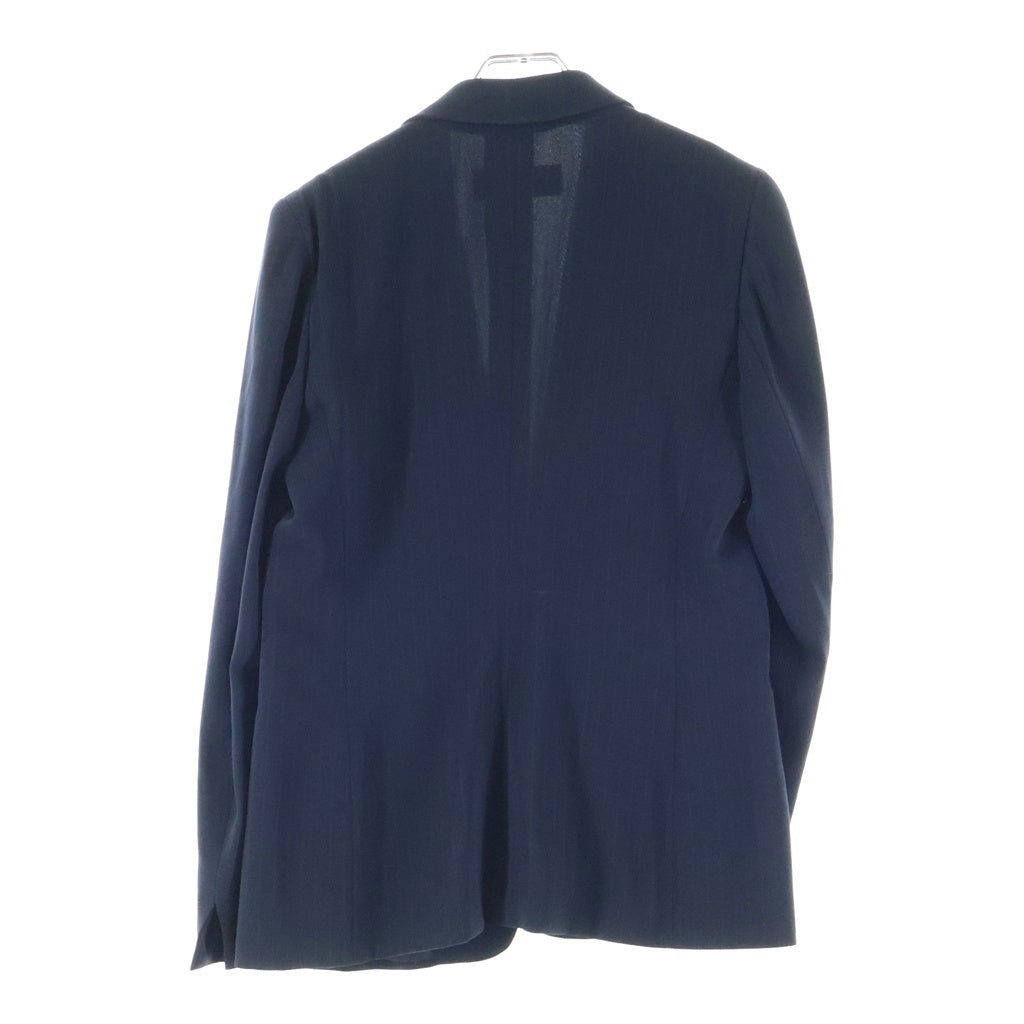 Max Mara(マックスマーラ) ピークドラペル ストライプ テーラードジャケット ネイビー #38 レディース