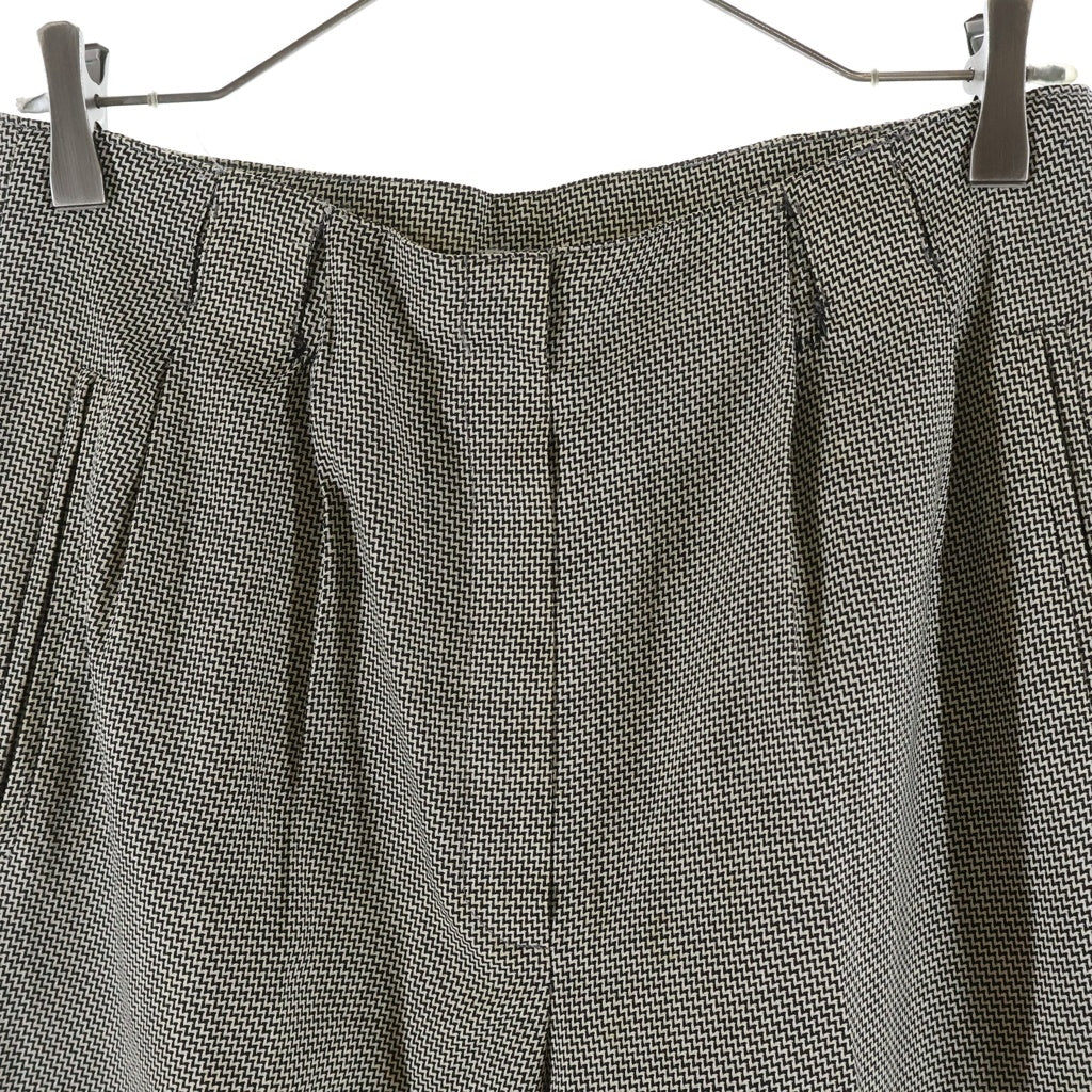 Christian Dior(クリスチャンディオール) SPORT センタープレス ジグザグ スラックスパンツ レディース グレー 2P11080 #M